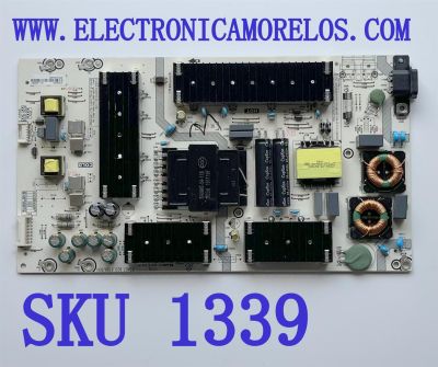 FUENTE DE PODER PARA TV HISENSE / NUMERO DE PARTE 255583 / RSAG7.820.8788/ROH / HLL-5461W1 / CQC16134139053 / PANEL HD650S1U81-K1\S0\GM\CKD\ROH / DISPLAY ST6451D02-F VER.2.1 / MODELO 65R6E1 65A6180UWR
